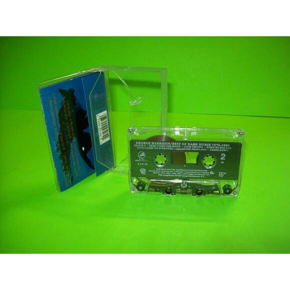 George Harrison Best Of Dark Horse Cassette Tape All Those Years Ago Cloud 9 - Picture 2 of 4